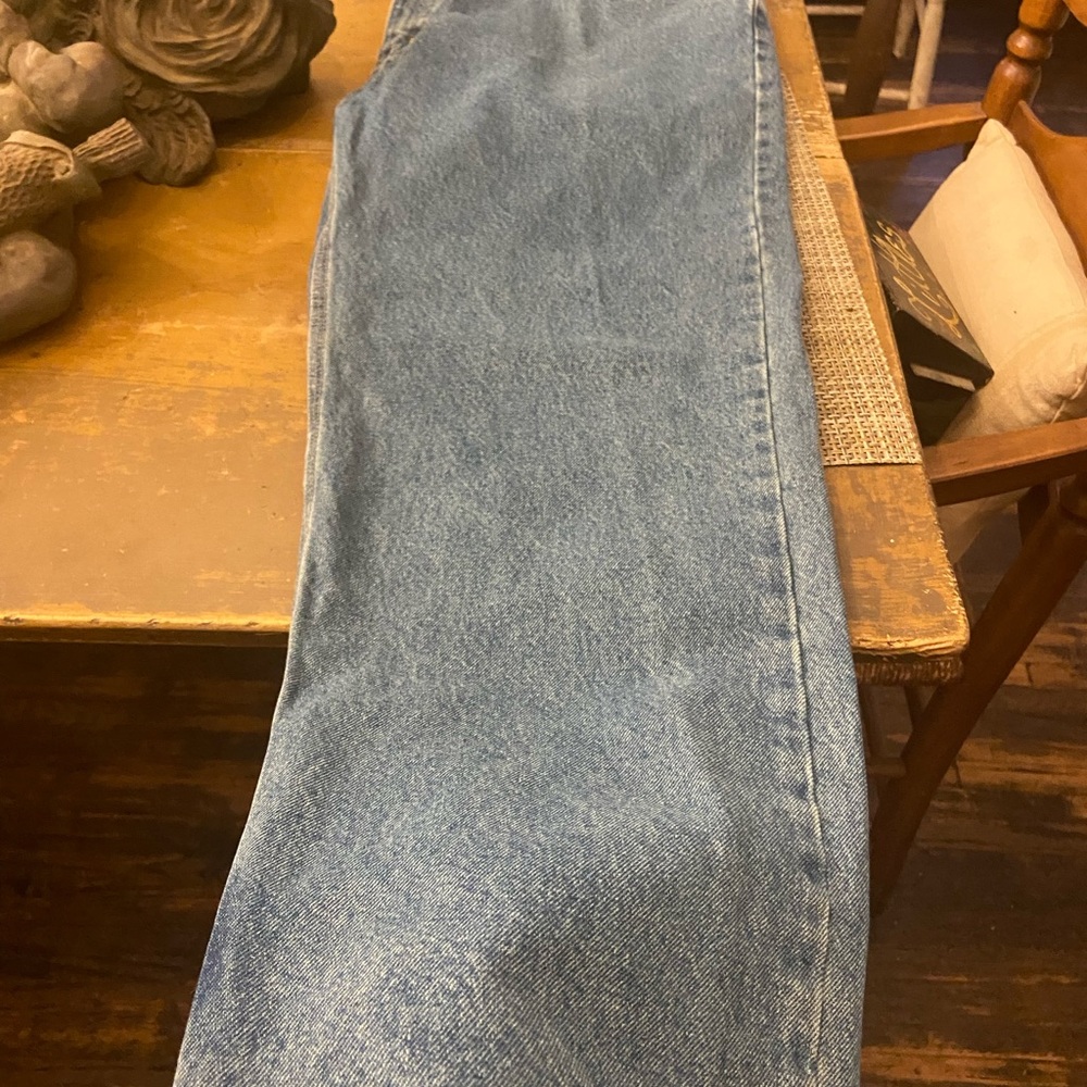 Carhartt Light Blue Denim with Tan Logo Patch - Picture 5 of 6